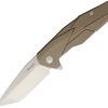 RUIKE P138 Linerlock Desert Folding Knife Tan G10 14C28N