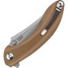 RUIKE P155 Linerlock Folding Knife 14C28N Desert Tan G10