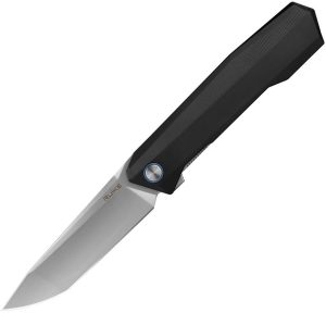 RKEP166AB.jpg Ruike P166 Linerlock Folding Knife Black 14C28N Tanto Blade