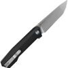 Ruike P166 Linerlock Folding Knife Black 14C28N Tanto Blade