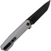 Ruike P166 Linerlock Gray Folding Knife 14C28N Tanto Blade