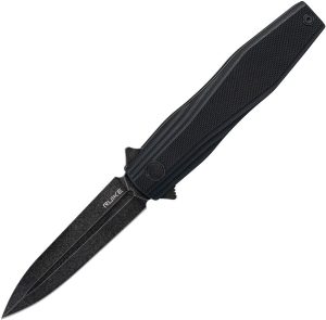 RKEP188B.jpg RUIKE P188 Black Folding Knife D2 Steel Dagger Blade G10