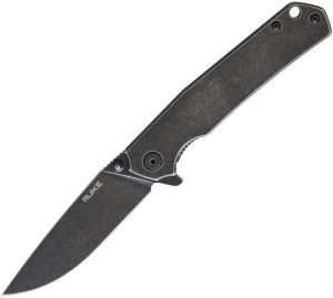 RUIKE P801 Framelock Folding Knife - Black Oxide
