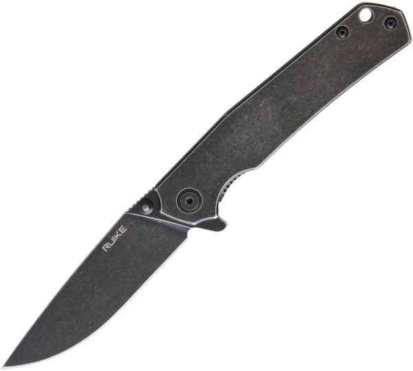 RUIKE P801 Framelock Folding Knife - Black Oxide