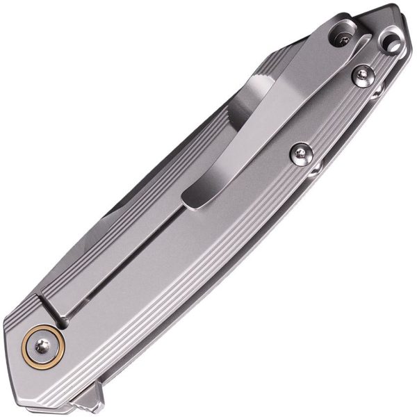 RUIKE P831 Framelock Folding Knife - Gray Satin