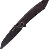 RUIKE P831 Framelock Folding Knife - Black Stonewash