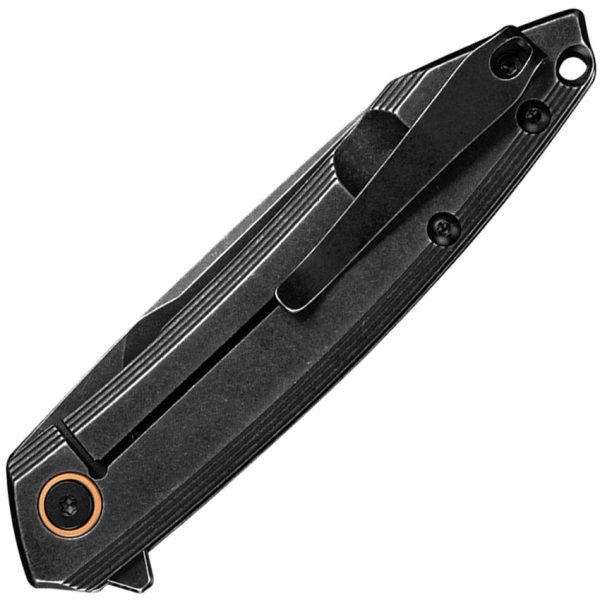RUIKE P831 Framelock Folding Knife - Black Stonewash