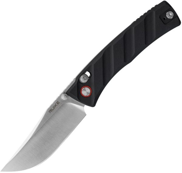 RUIKE P856 Crossbar Lock Folding Knife 14C28N Black G10