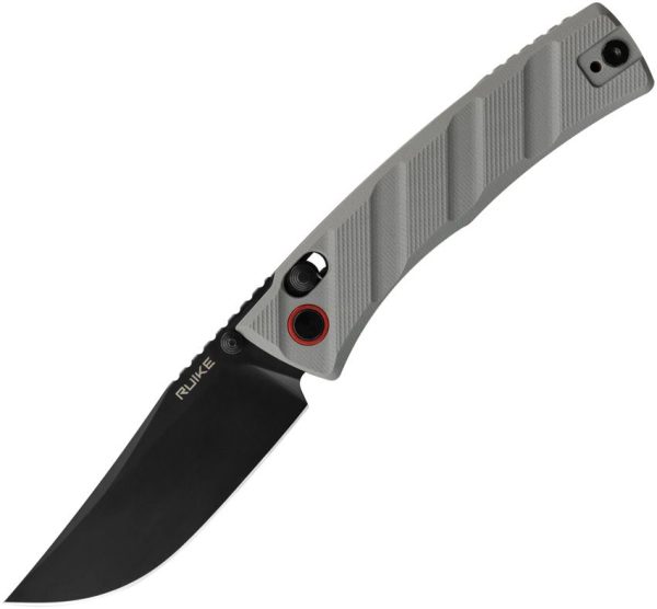 RUIKE P856 Crossbar Lock Folding Knife Gray G10 14C28N