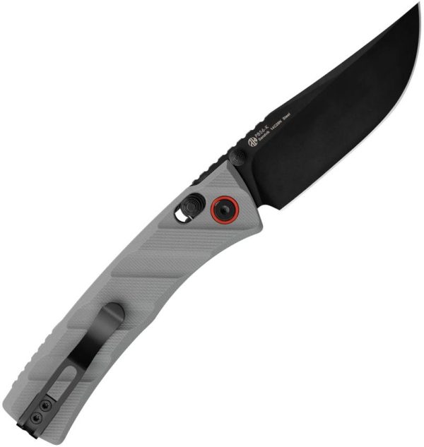 RUIKE P856 Crossbar Lock Folding Knife Gray G10 14C28N