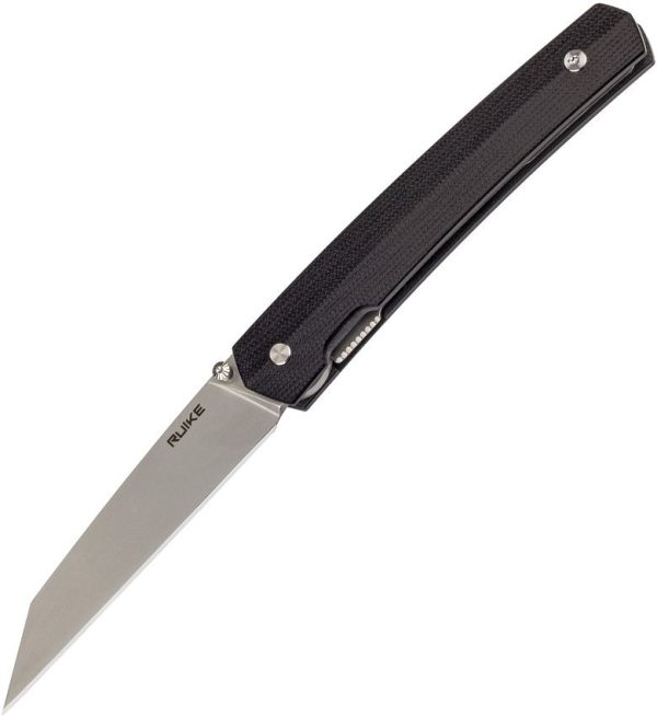 RUIKE P865 Linerlock Folding Knife - Black G10