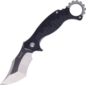 RUIKE P881 Linerlock Folding Knife - Black G10