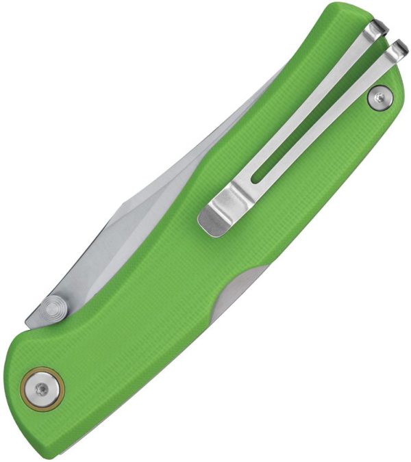 RUIKE P882 Lockback Green Folding Knife 12C27 Sandvik G10