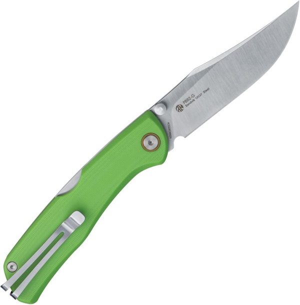 RUIKE P882 Lockback Green Folding Knife 12C27 Sandvik G10