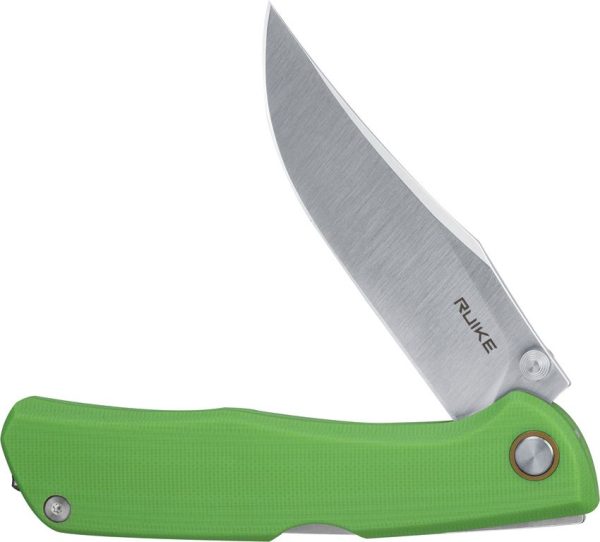 RUIKE P882 Lockback Green Folding Knife 12C27 Sandvik G10