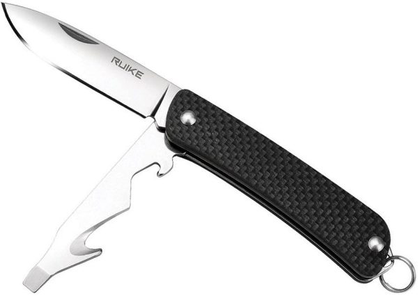 RUIKE S21 Multi-Tool Folding Knife - Black G10