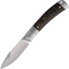 Rike Slip Joint Black Gold CF Folding Knife M390 Blade