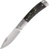 Rike Slip Joint Black Green Carbon Fiber Folding Knife M390