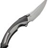 Rike Lamella Linerlock Folding Knife M390 Black DLC Titanium