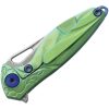 Rike Knife Hummingbird Framelock Green Titanium