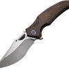 Rike S05 Framelock Folding Knife M390 Dark Gray Titanium