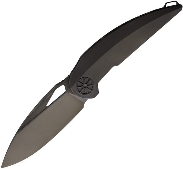 Rike Tissot 2 Linerlock Black DLC M390 Folding Knife