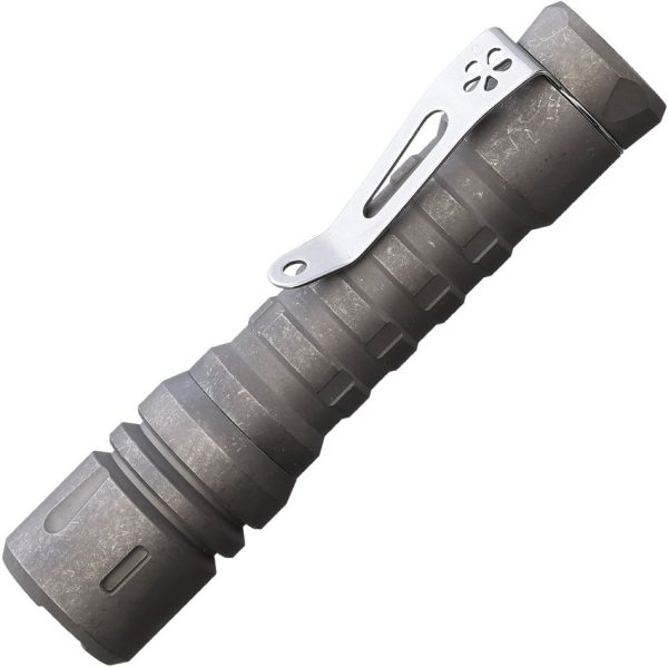 ReyLight LANapple Titanium Flashlight Stonewash
