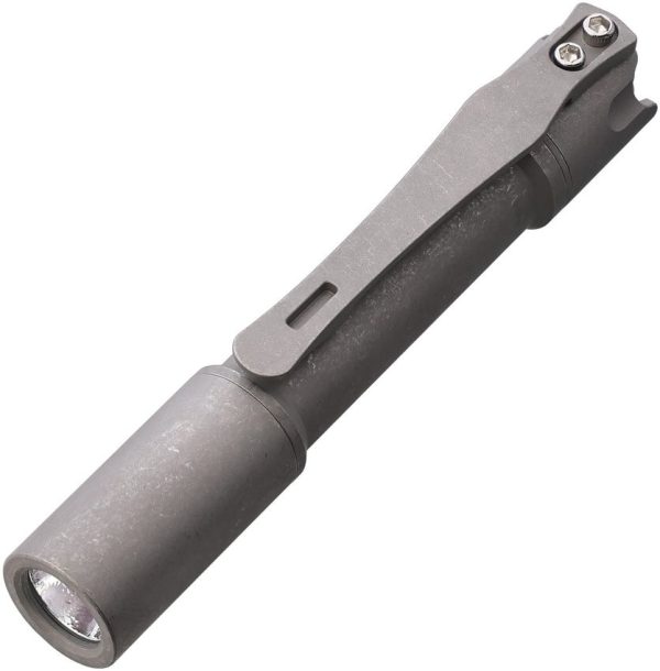 ReyLight Pineapple Mini Titanium Flashlight Gray