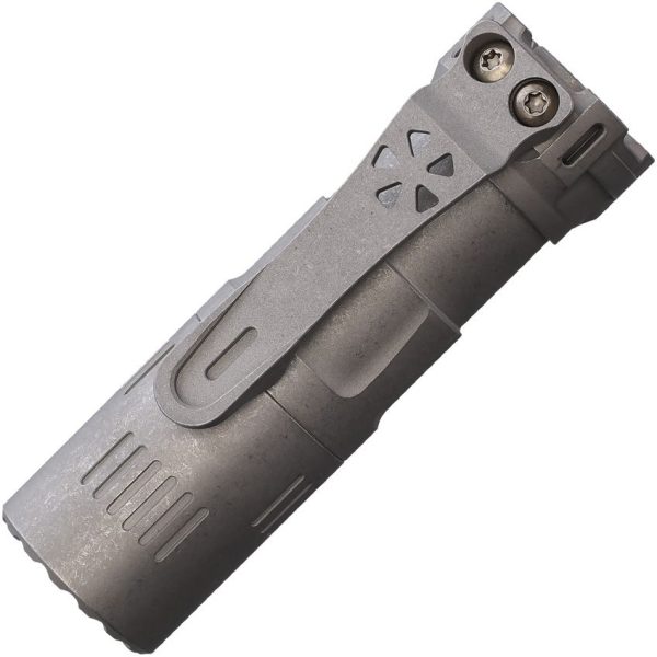 ReyLight Rook Titanium Flashlight Stonewash