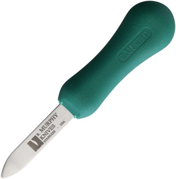 R. Murphy New Haven Oyster Knife Green Synthetic