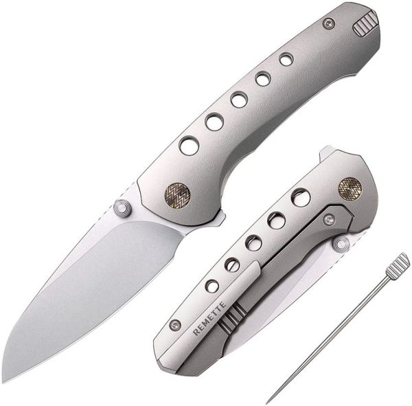 RMT31022_add_02.jpg REMETTE Bee Framelock Ti Folding Knife M390 Blade Orange Titanium