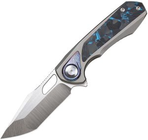 RMTASTP1.jpg Remette Saker Falcon S45VN Tanto Titanium Folding Knife