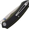 Remette GC103 Linerlock 14C28N Drop Point Green