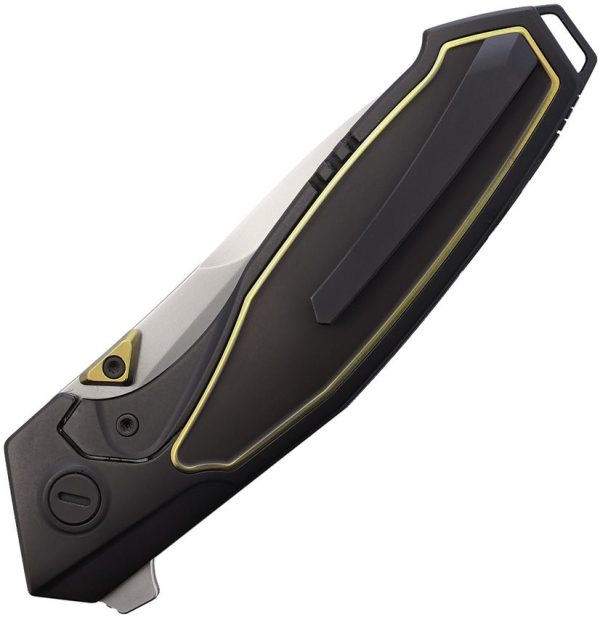 REMETTE Kingfisher Framelock Ti Folding Knife M390 Titanium