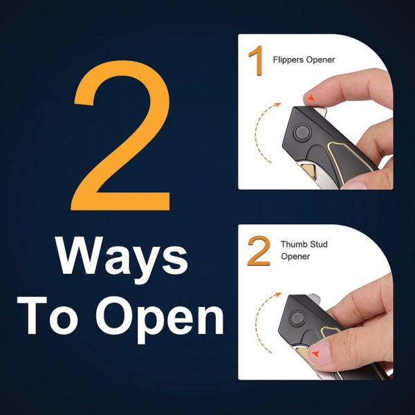 REMETTE Kingfisher Framelock Ti Folding Knife M390 Titanium