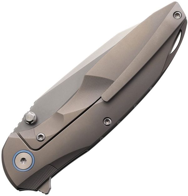 REMETTE Cool Whale Framelock Ti Folding Knife M390 Blade