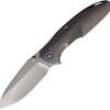 REMETTE Cool Whale Framelock Ti M390 Folding Knife Dark Gray
