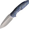 RMTRTCLT3.jpg REMETTE Cool Whale Framelock Ti M390 Folding Knife Blue