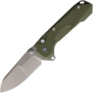 Remette Cosmic Button Linerlock OD Green G10