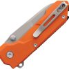 Cosmic Button Linerlock Orange