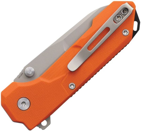 Cosmic Button Linerlock Orange