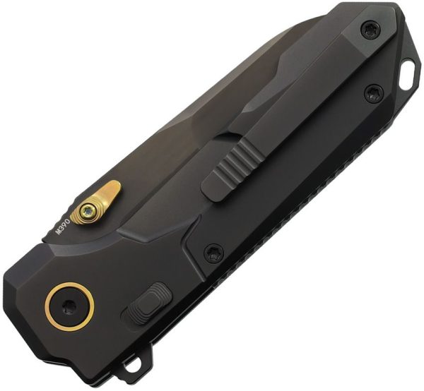 Cosmic Button Linerlock Ti Blk