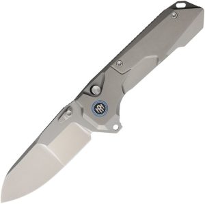 REMETTE Cosmic Button Linerlock Ti Folding Knife