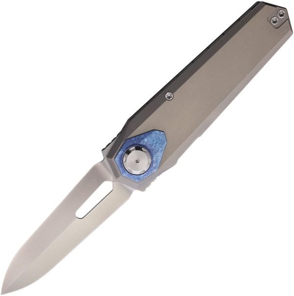 Remette Infinite Power B-Linerlock Gray Titanium M390