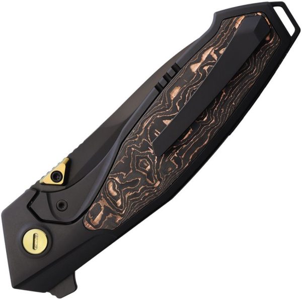 Remette Kingfisher Framelock Ti M390 Blade