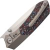 Remette RTPT Framelock Folding Knife M390 Titanium Carbon Fiber