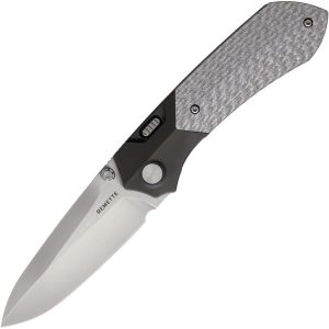 REMETTE RTPT Framelock M390 Blade Black Titanium Folding Knife