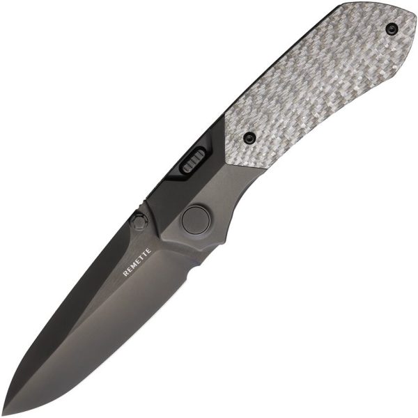 REMETTE RT-Meteor Button Lock Folding Knife M390 Titanium