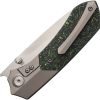 REMETTE RTPT Framelock Green Folding Knife M390 Titanium
