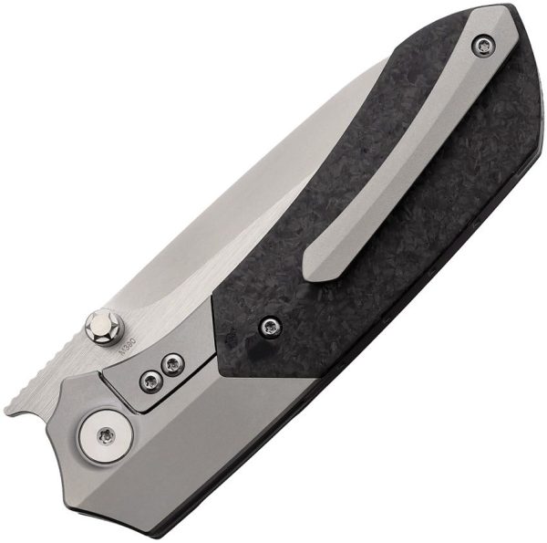 REMETTE RTPT Framelock CF Folding Knife M390 Carbon Fiber